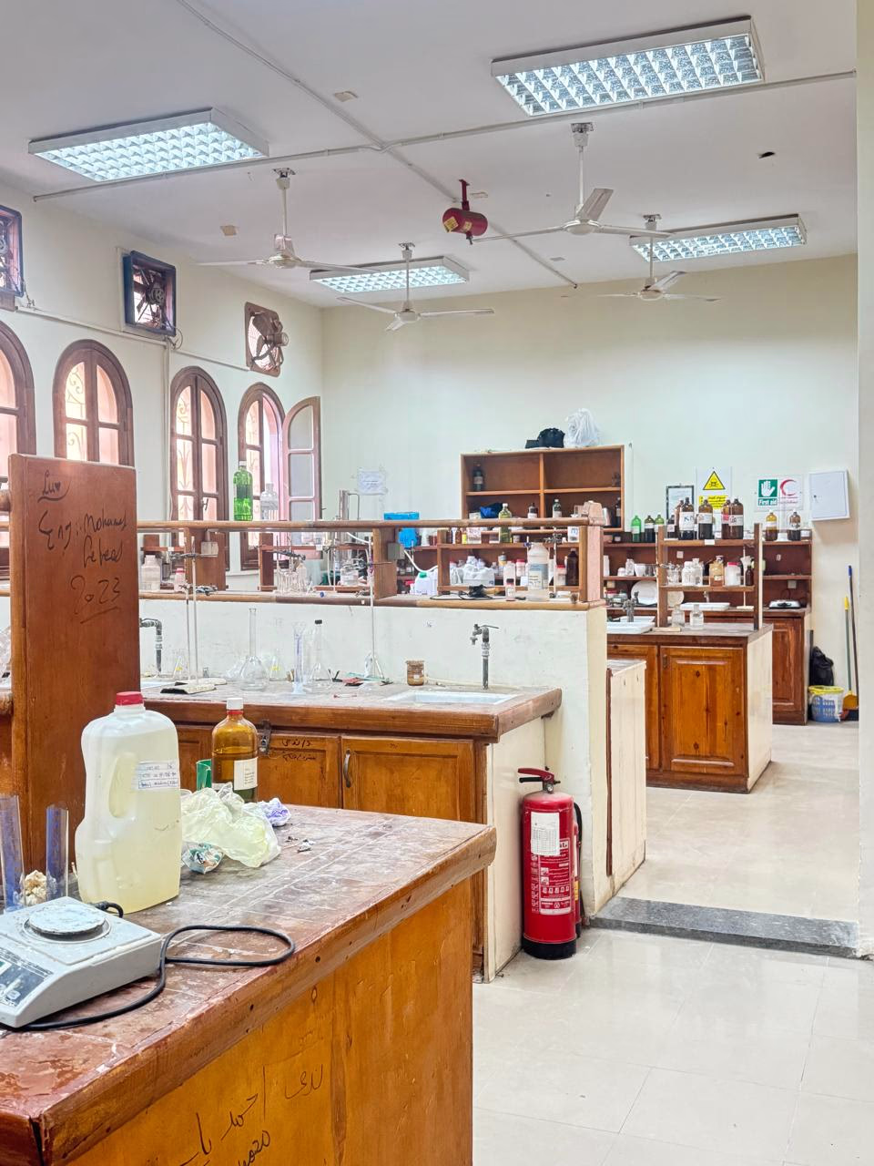 معمل كيمياء 1